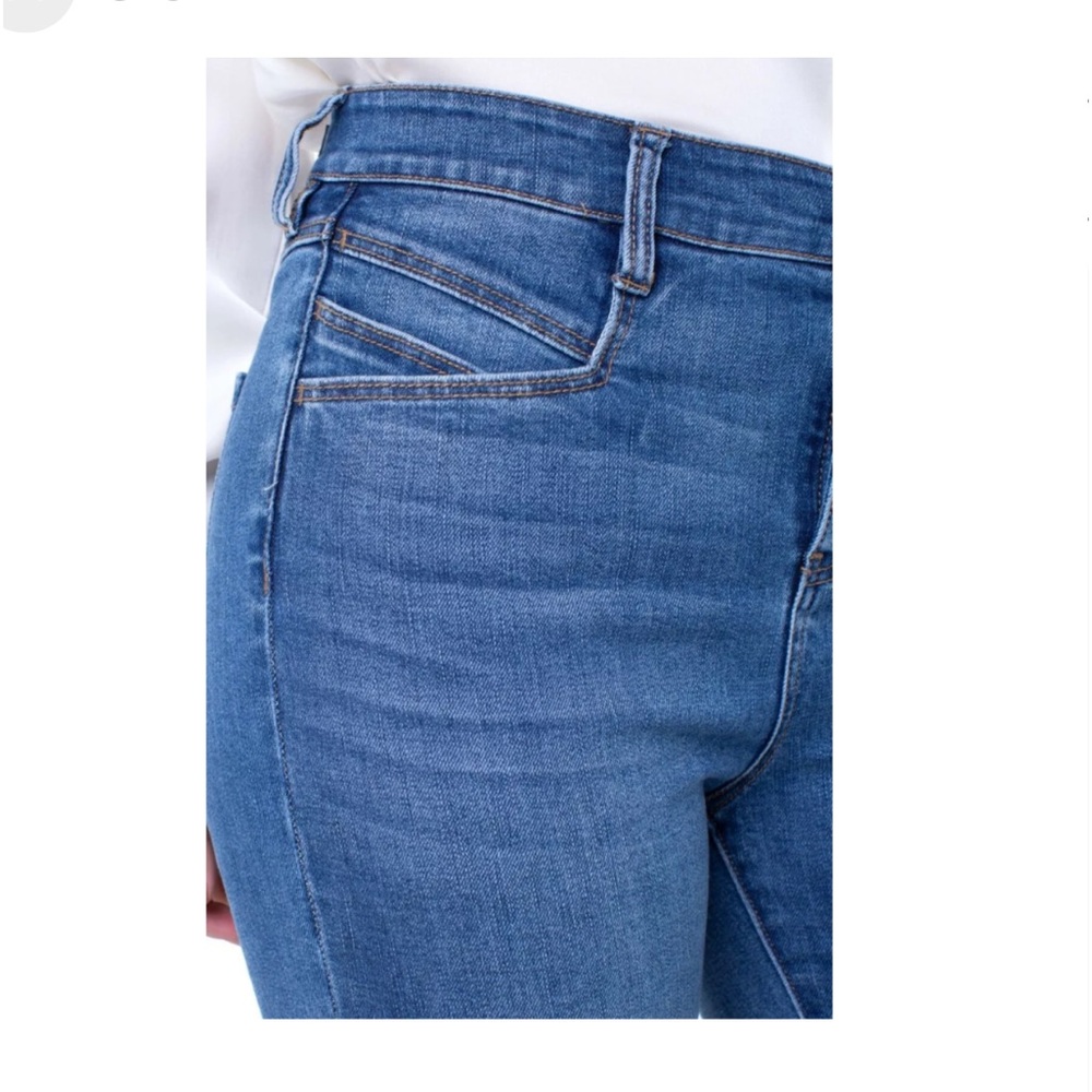 Liverpool 'ABBY' Laine HIGH-RISE ANKLE-SKINNY ECO DENIM JEANS - 27
